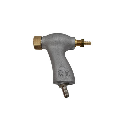 Pistola de aire de aluminio - PISTOLA  - C.B. SABBIATRICI S.R.L. - ergonómica / con boquilla