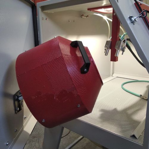 Cabina de chorro de arena con inyector - PAL3-L CR - C.B. SABBIATRICI S.R.L. - semiautomática / para la industria del automóvil / para impresión en 3D