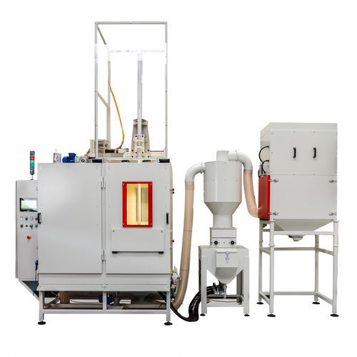 Arenadora automática - C.B. SABBIATRICI S.R.L. - con inyector / para tratamiento de superficie / con satélites