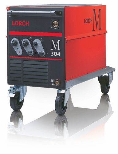 Soldadora MIG-MAG - M304 - Lorch Schweißtechnik GmbH - trifásica / móvil