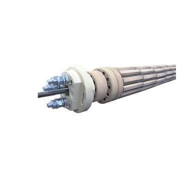 Elemento calefactor tubular - 54460020 - HERBST Beheizungs-Technik GmbH & Co. KG - de cerámica / industrial