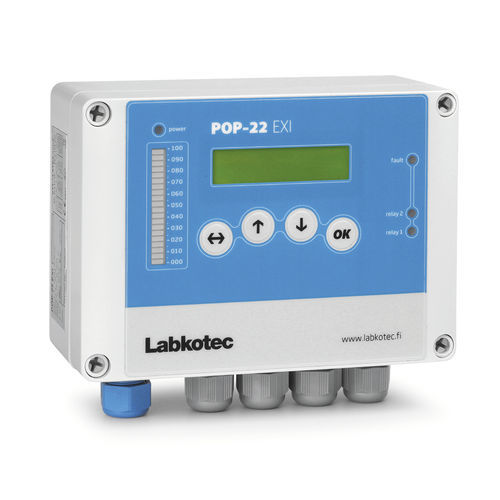 Controlador de nivel con salida de relé - POP-22 EXI - Labkotec Oy - con pantalla LCD