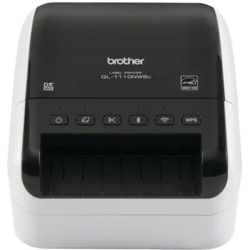 Impresora de etiquetas térmica directa - QL1110NWBC - Brother Industries - Bluetooth / para la logística / de imágenes y direcciones