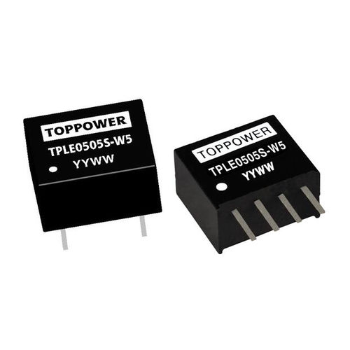 Convertidor DC/DC DIP - TPLE-W5 series - Guangzhou Top Power Electronics Technology Co.,Ltd - SIP / no estabilizada