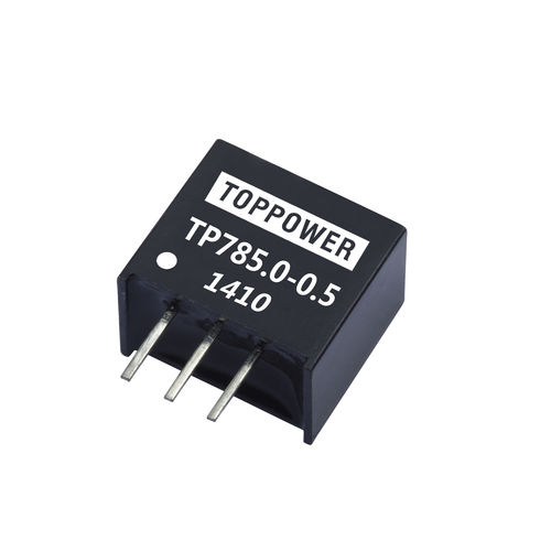 Convertidor DC/DC no aislado - TP78XX-0.5 series - Guangzhou Top Power Electronics Technology Co.,Ltd - SIP / en miniatura