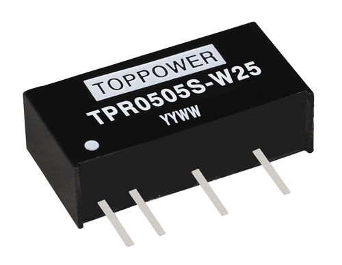 Convertidor DC/DC SIP - TPR-W25 - Guangzhou Top Power Electronics Technology Co.,Ltd - compacto / no estabilizada