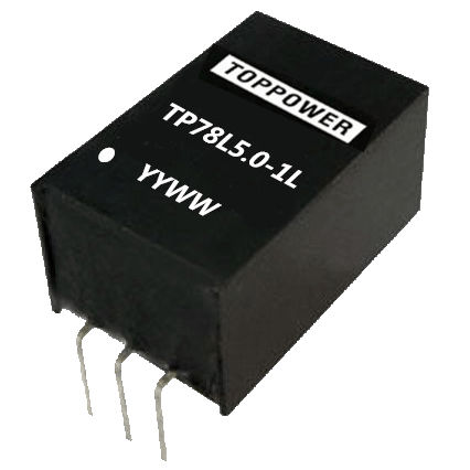 Convertidor DC/DC no aislado - TP78LXX-1 series - Guangzhou Top Power Electronics Technology Co.,Ltd - de baja potencia / SIP / industrial