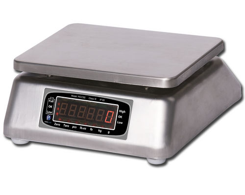 Balanza multifunción - PS-FSS  - Prime Scales - con pantalla LED / de acero inoxidable / resistente al agua