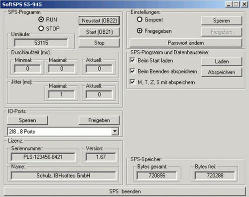 Software de visualización - SoftPLC S5-945 - IBH Softec - de programación / OPC / servidor OPC