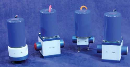 Electroválvula en miniatura - M W2D series - International Polymer Solutions Inc. - de 2 vías / de 3 vías / NC