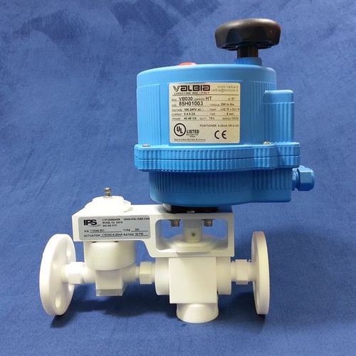 Válvula de control de caudal - International Polymer Solutions Inc. - para productos químicos / para la industria química / para circuito de agua