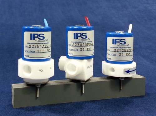 Electroválvula subminiatura - S13W3A1B series - International Polymer Solutions Inc. - de 3 vías / NC / NA
