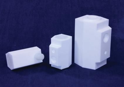 Válvula con control neumático - TP series - International Polymer Solutions Inc. - para productos químicos / de PTFE / de 3 vías