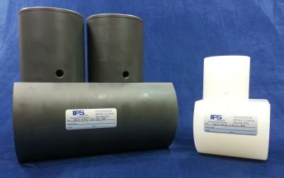 Válvula con control neumático - DVx-POL series - International Polymer Solutions Inc. - de vaciado / de polipropileno / de 3 vías