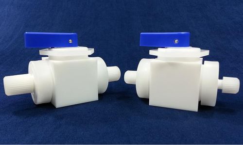 Válvula de bola - BV series - International Polymer Solutions Inc. - manual / para productos químicos / de PTFE