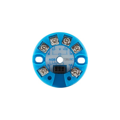 Transmisor de temperatura en cabeza de sonda - THM501  - TEKON ELECTRONICS - Pt100 / 2 hilos / 3 hilos