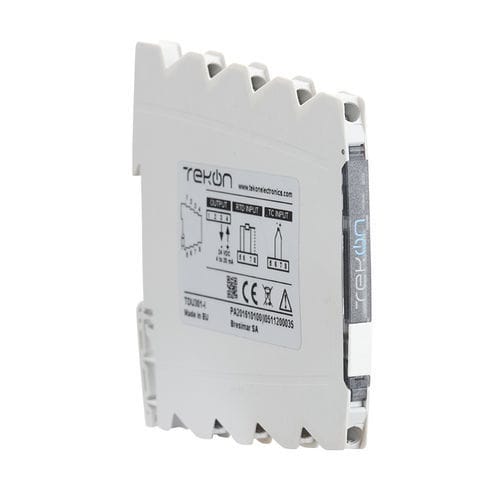 Transmisor de temperatura en riel DIN - TDU301-I - TEKON ELECTRONICS - termopar / RTD / 4-20 mA