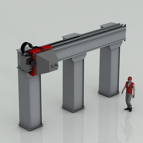 Eje lineal de piñón y cremallera - Lucas - eléctrico / para robots / de alta eficacia