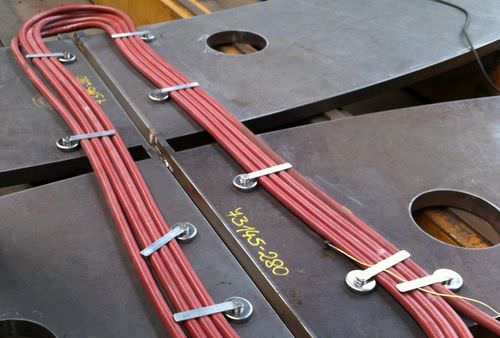 Bobina de inducción flexible - LEiFERT INDUCTION GmbH - para precalentamiento previo a la soldadura