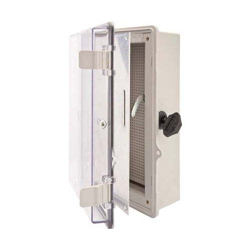 Caja de pared - Nice Box series - Hugro Armaturen GmbH - rectangular / de plástico / con puerta transparente