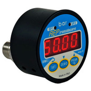 Manómetro con pantalla LED - DME2 series - AEP transducers - electrónico / de precisión