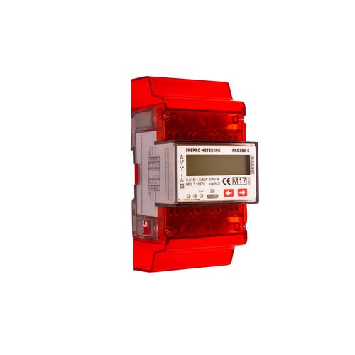 Contador de energía eléctrica trifásico - PRO380 CT series - inepro Metering BV - en riel DIN / Modbus / salida de impulsos