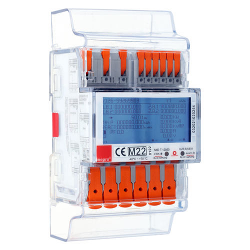 Contador de energía eléctrica trifásico - Ambition 4PS - inepro Metering BV - Modbus / certificado MID / multiprecio