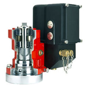 Actuador para válvula electrohidráulico - LPUM series - Damcos - rotativo / de piñón cremallera / de doble efecto