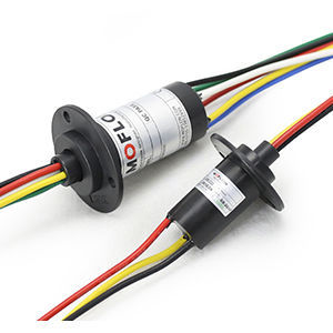Anillo colector eléctrico - MW1000 Series - MOFLON - compacto / 12 circuitos