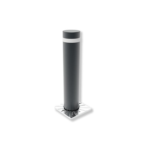 Bolardo retráctil semiautomático - ALE SA14-70 - La Barrière Automatique - eléctrico / de acero