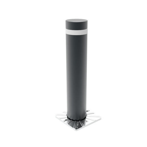 Bolardo retráctil semiautomático - SA14-70 - La Barrière Automatique - neumático / de acero / para áreas peatonales