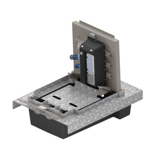Bolardo retráctil automático - EDRPRO - La Barrière Automatique - eléctrico / alta seguridad / de acero inoxidable