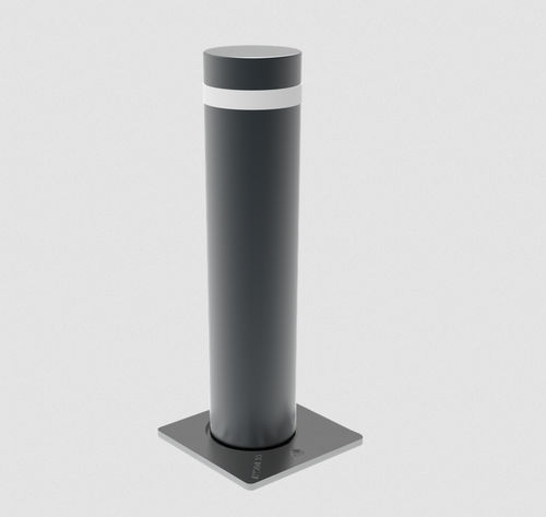 Bolardo retráctil semiautomático - SA20-70 - La Barrière Automatique - neumático / de acero