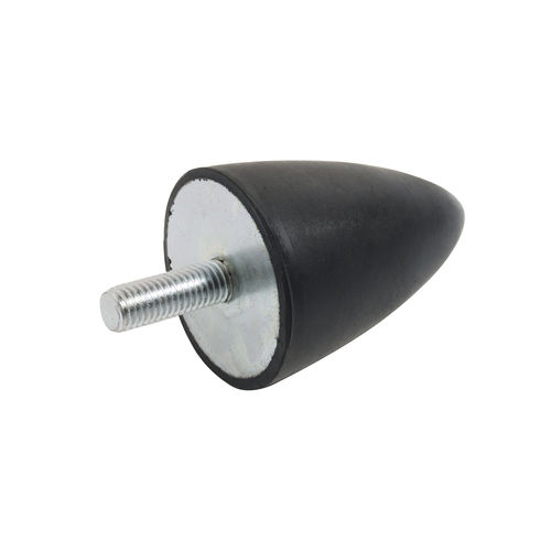 Soporte antivibratorio cónico - AF760 - Berardi Bullonerie srl - de acero zincado / de caucho