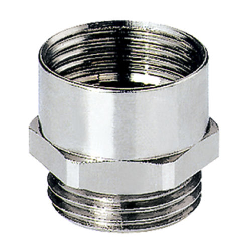 Adaptador roscado - JCA13 - Berardi Bullonerie srl - de latón niquelado / hexagonal