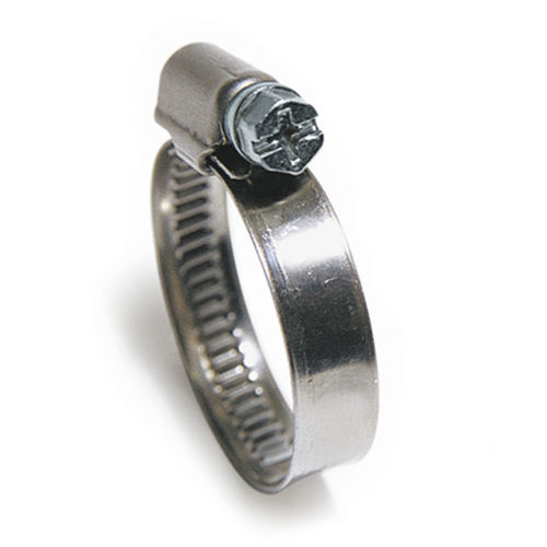 Abrazadera de apriete de acero galvanizado - CLPCN - Berardi Bullonerie srl - de tornillo sin fin / de banda plana