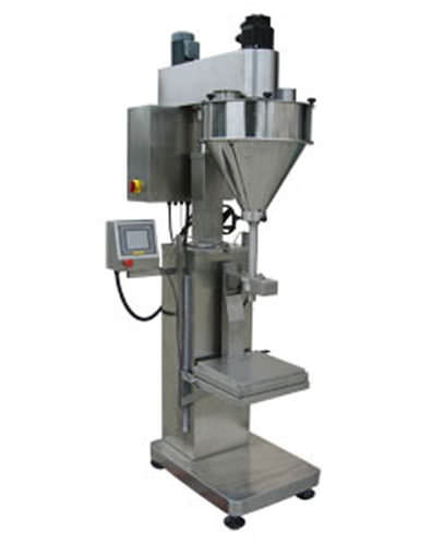 Llenadora semiautomática - AMTEC Packaging Machines - de botellas / para polvo / para granulados