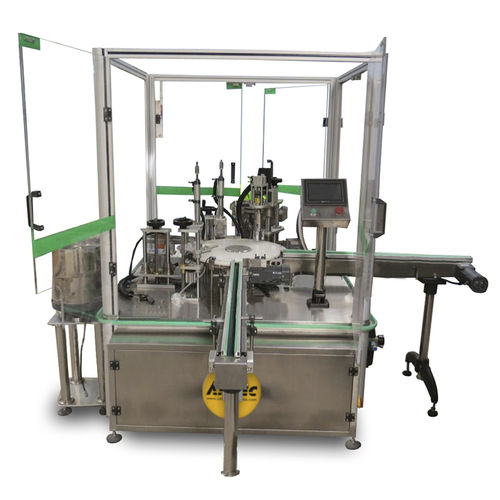 Llenadora automática - AMTEC Packaging Machines - de botellas / controlada por PLC