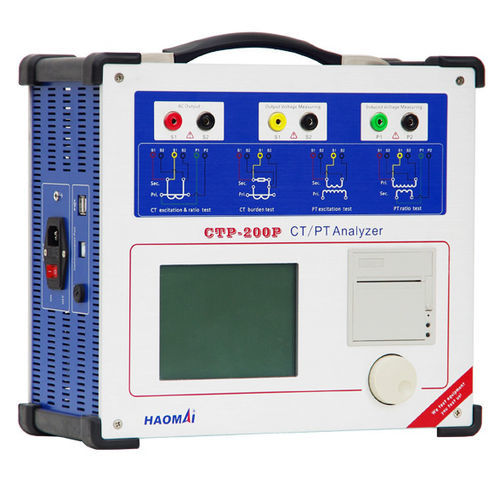 Analizador de tensión - CTP-200P CT/PT - HAOMAI ELECTRIC POWER AUTOMATION - portátil