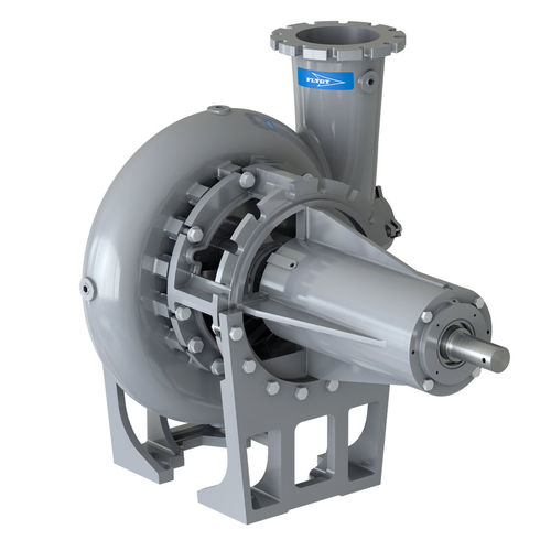 Bomba de rotor - NSW - FLYGT - para aguas residuales / industrial / impelente