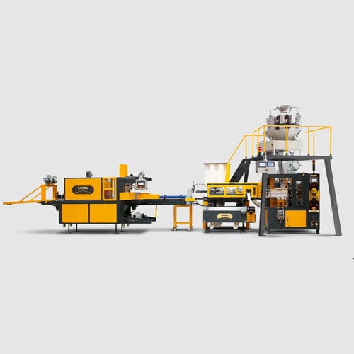 Ensacadora vertical - PAKETTO 3035K -T10DS - SAGBIL PACKAGING MACHINES - VFFS / controlada por PLC