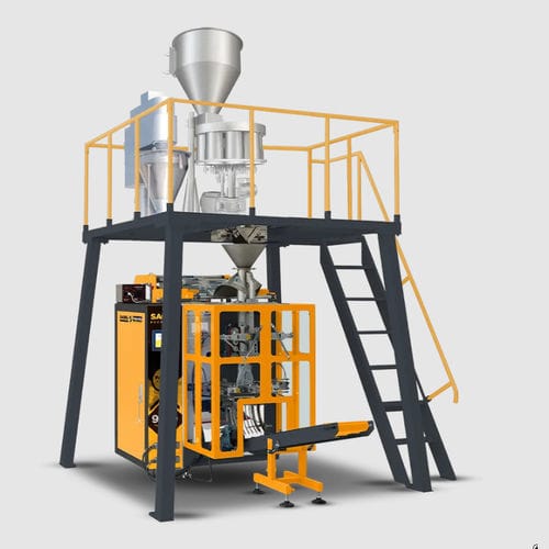 Máquina de acondicionamiento automática - PAKETTO 9000A - V + VMD - SAGBIL PACKAGING MACHINES - de granulado / para la industria agroalimentaria