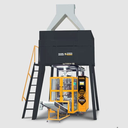 Máquina de acondicionamiento automática - PAKETTO - 9000SQ - 4TLD - SAGBIL PACKAGING MACHINES - de granulado / para la industria agroalimentaria