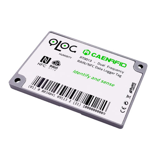Registrador de datos de temperatura y humedad - qLog HUMIDITY - RT0013 - CAEN RFID - RFID / NFC / sin pantalla