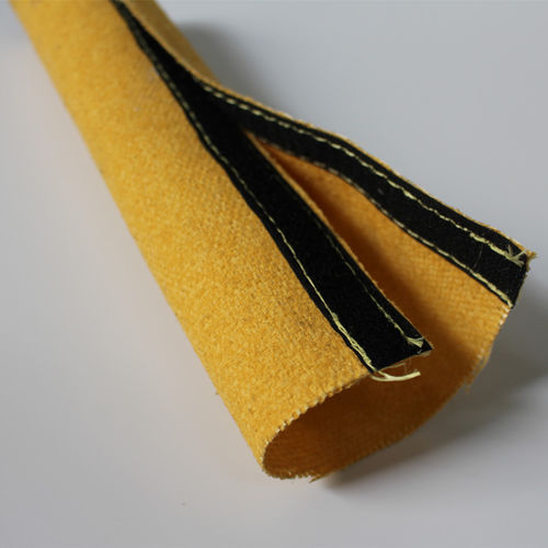 Funda con cierre de Velcro® - WWFS series - Ningguo BST Thermal Products Co.,Ltd - de protección térmica / plana / para cables de soldadura