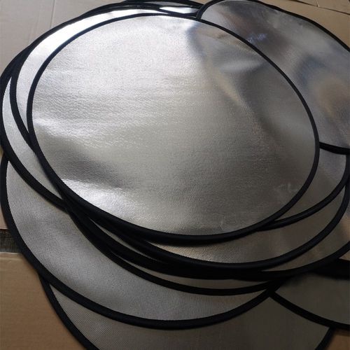 Manta aislante ignífuga - Ningguo BST Thermal Products Co.,Ltd - aluminizada / de sílice / de tejido de vidrio recubierto de silicona