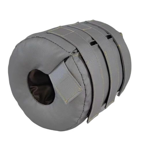 Manta aislante amovible - Ningguo BST Thermal Products Co.,Ltd - para válvula / de tejido de vidrio recubierto de silicona / de fibra de vidrio