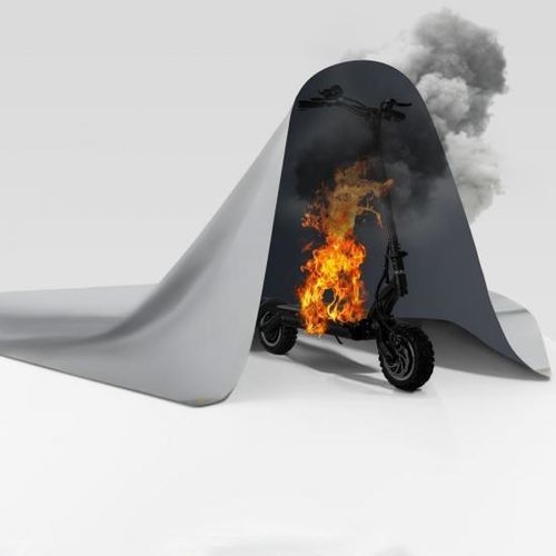 Manta aislante ignífuga - E-Scooter - Ningguo BST Thermal Products Co.,Ltd - ignífuga / a medida / de fibra de vidrio