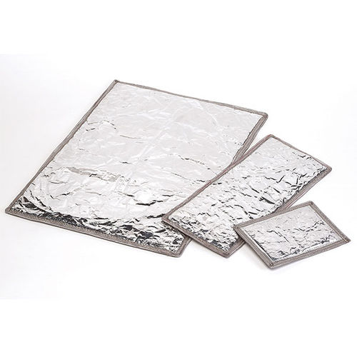 Funda de protección térmica - Ningguo BST Thermal Products Co.,Ltd - plana / para cables / de metal