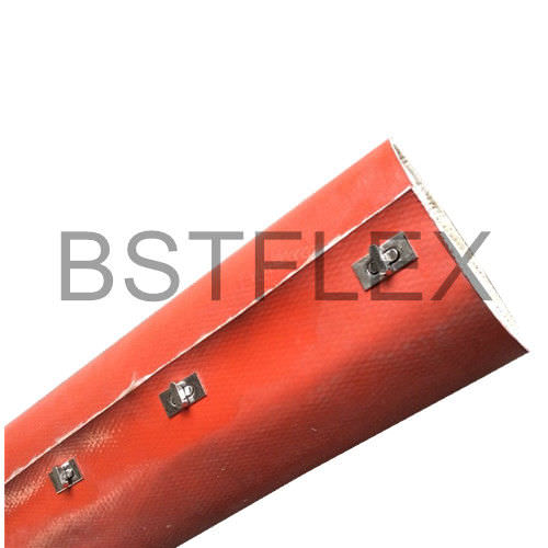 Funda de protección - Ningguo BST Thermal Products Co.,Ltd - con sistema de cremallera / para cables / de tejido